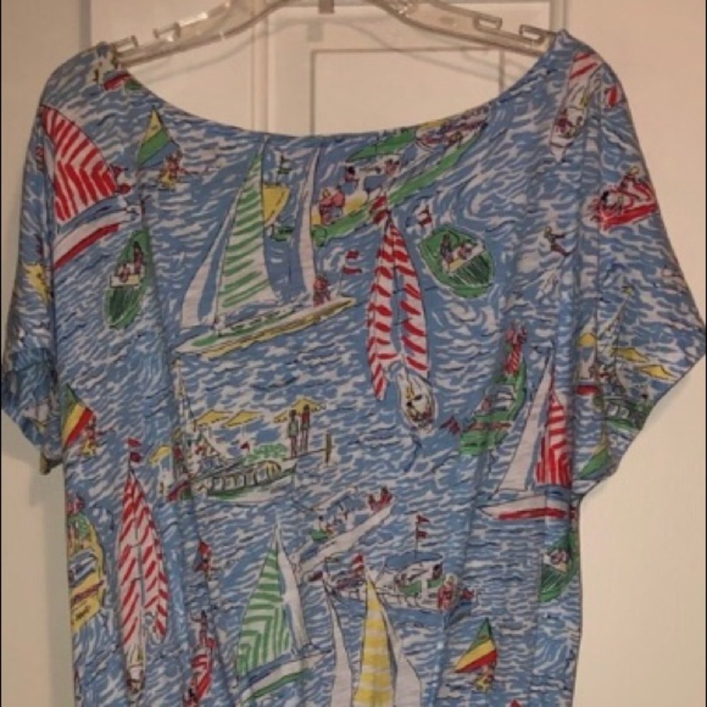 Lilly Pulitzer “Get Nauti” T-Shirt Dress